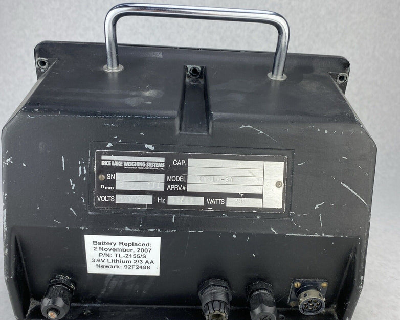 Rice Lake Weighing System IQ+810-3A For PARTS or REPAIR See Photos