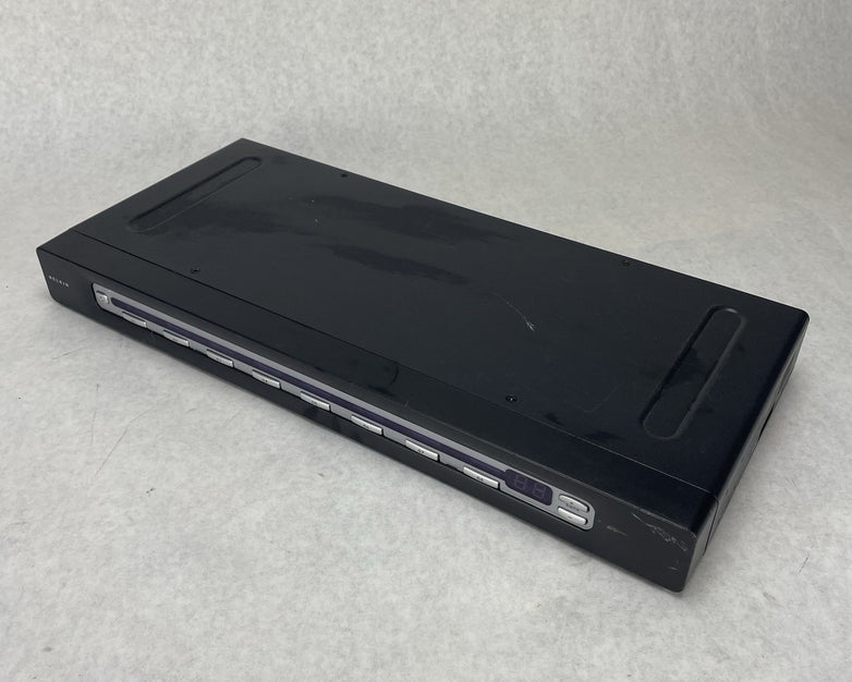 Belkin P81041-A OmniView PRO2 8-Ports External KVM Switch Power Teseted