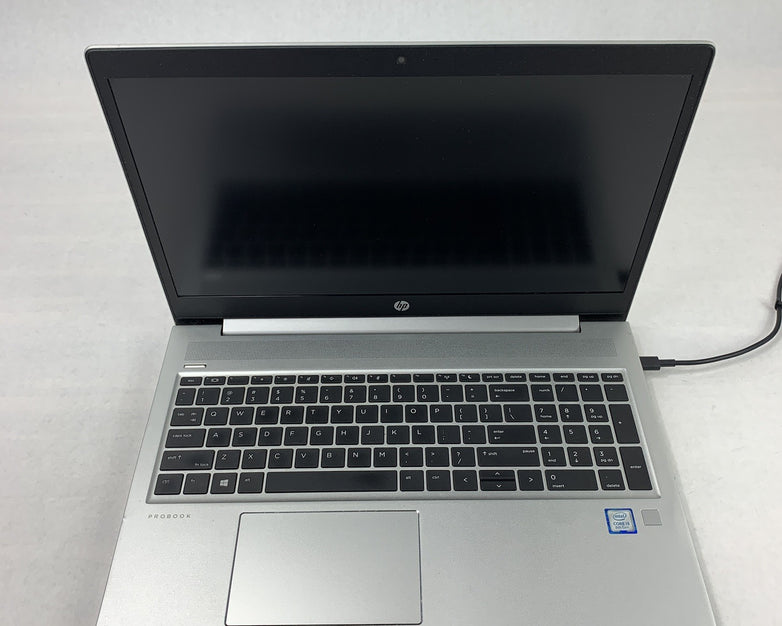 HP EliteBook 450 G6 15.6" Laptop i5-8265U 1.6 GHz 8 GB Ram No OS No HDD No AC