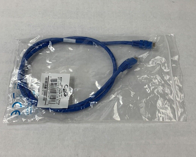 C2G 27141 3ft CAT6 Patch Cable (Lot of 3)