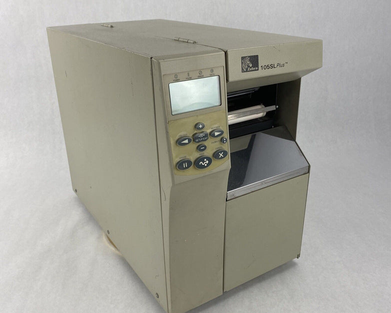 Zebra 105SL Plus Thermal Printer USB Serial Parallel Network Ports 103-8K1-00000