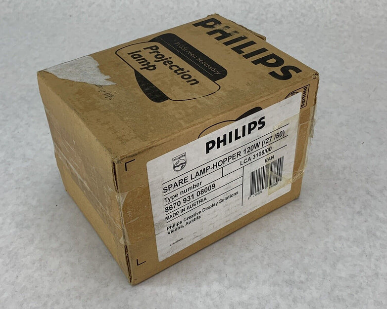 PHILIPS Projection Lamp Hopper LCA 3108 w/ Housing, NEW