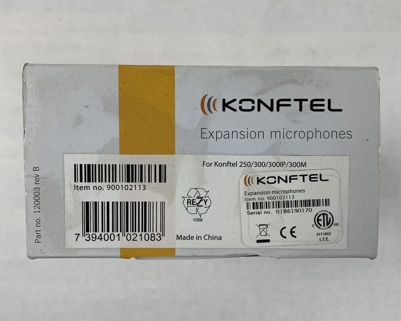 Konftel 300 Expansion Microphones For Conference Telephone 900102113