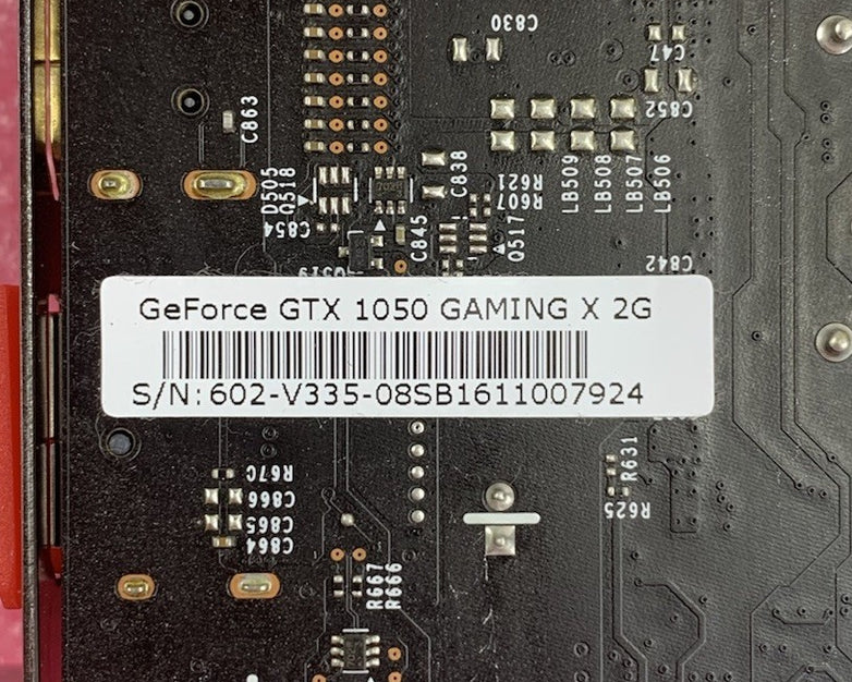 MSi V335 GeForce GTX 1050 Video Graphics Card