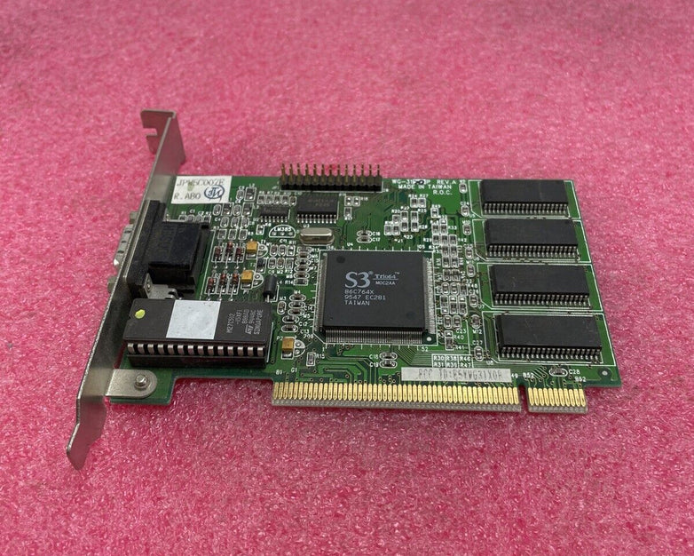 WG-3120P S3 GRAPHICS E5VWG31X0P Trio64 86C764x 1MB PCI Graphics Card