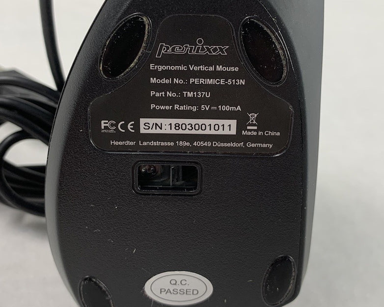 Perixx PERIMICE-513N USB-Wired Ergonomic Vertical Mouse