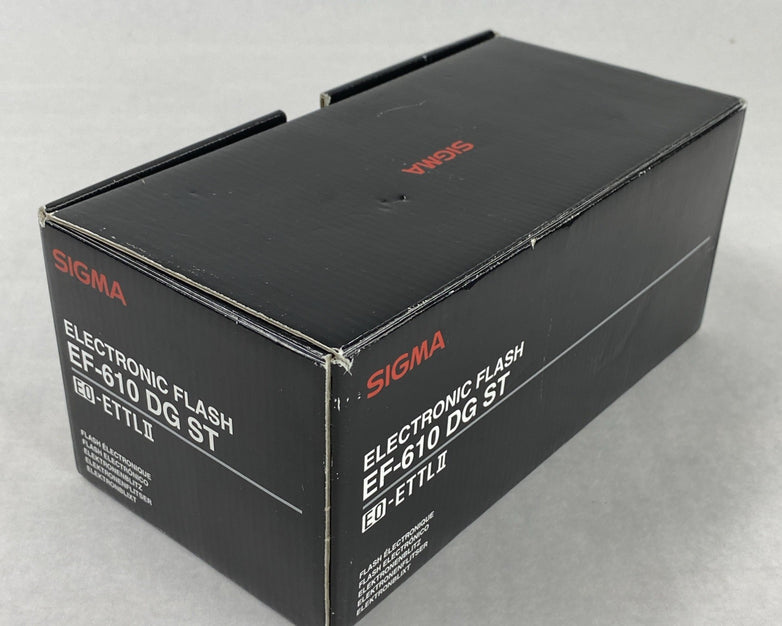 Sigma EF-610 DG ST E0-ETTL II Electric Flash For Canon