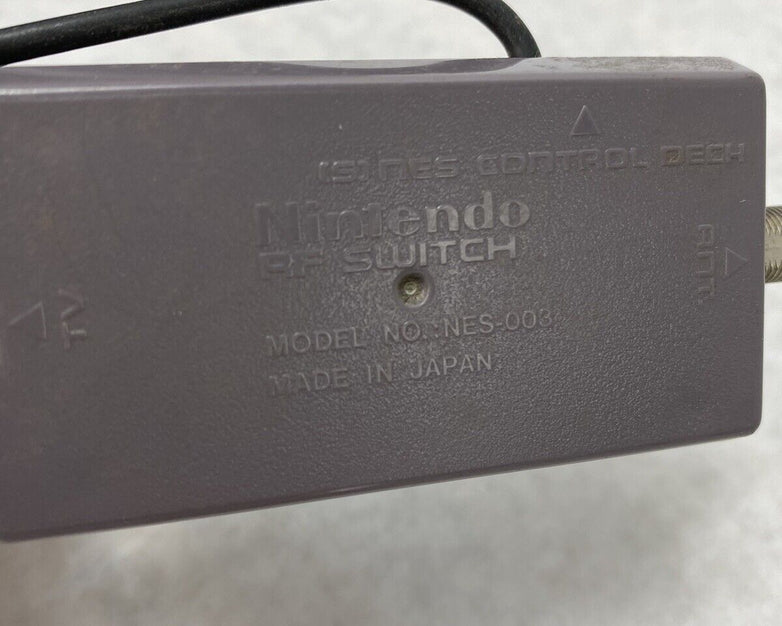 Nintendo NES RF Switch Adapter NES-003 Official OEM Genuine UNTESTED