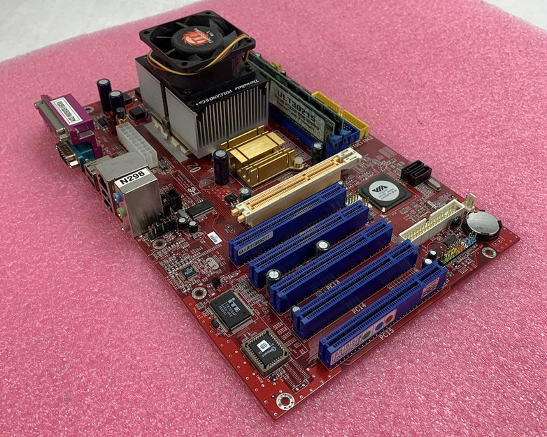 VIA KT600-8237 Motherboard AMD Athlon 1.1GHz 1GB RAM No Shield