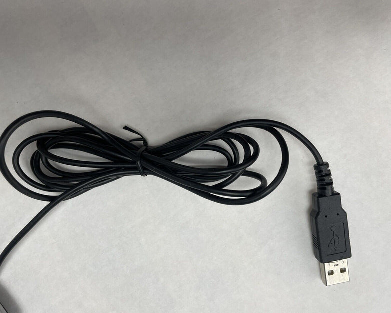 Dell MOCZUL USB Wired Black Laser Scroll Mouse with 6 Buttons Lot of 4