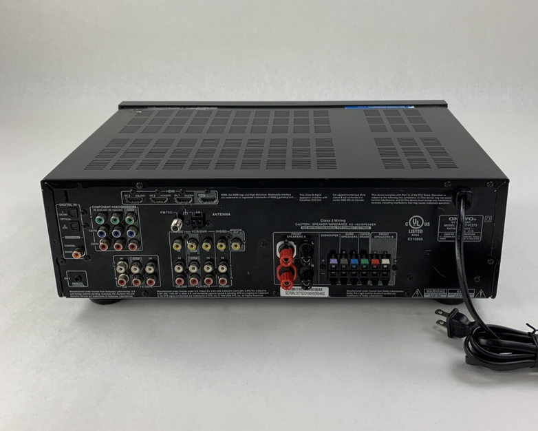 Onkyo HT-R370 Digital Surround A/V Receiver HDMI Parts Repair Left Side Cuts