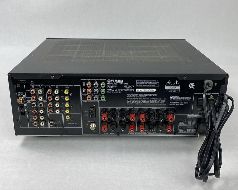 Yamaha HTR-5740 Natural Sound AV Receiver No Remote