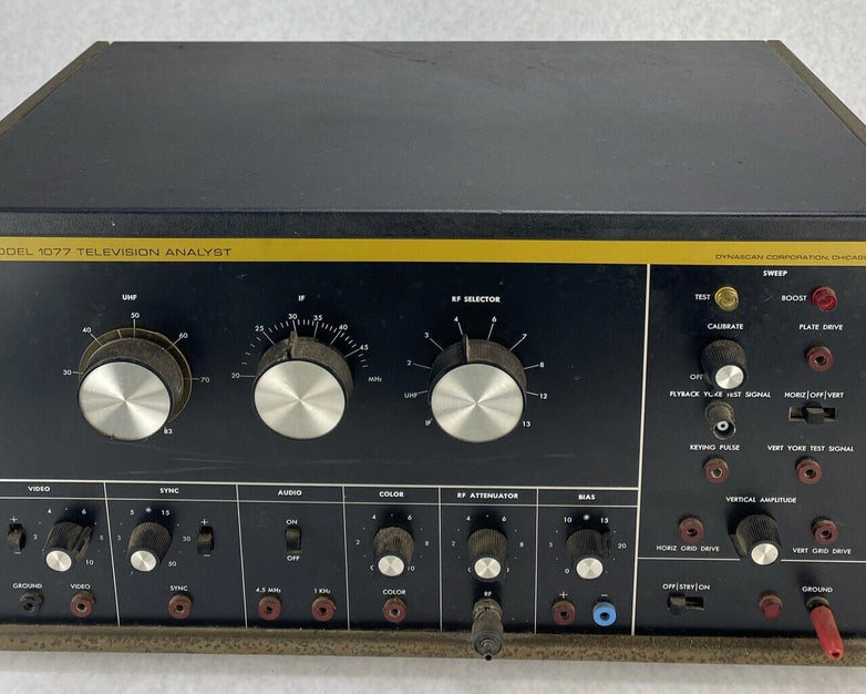 Dynascan BK 1077 Television Analyst PowersOn UNTESTED