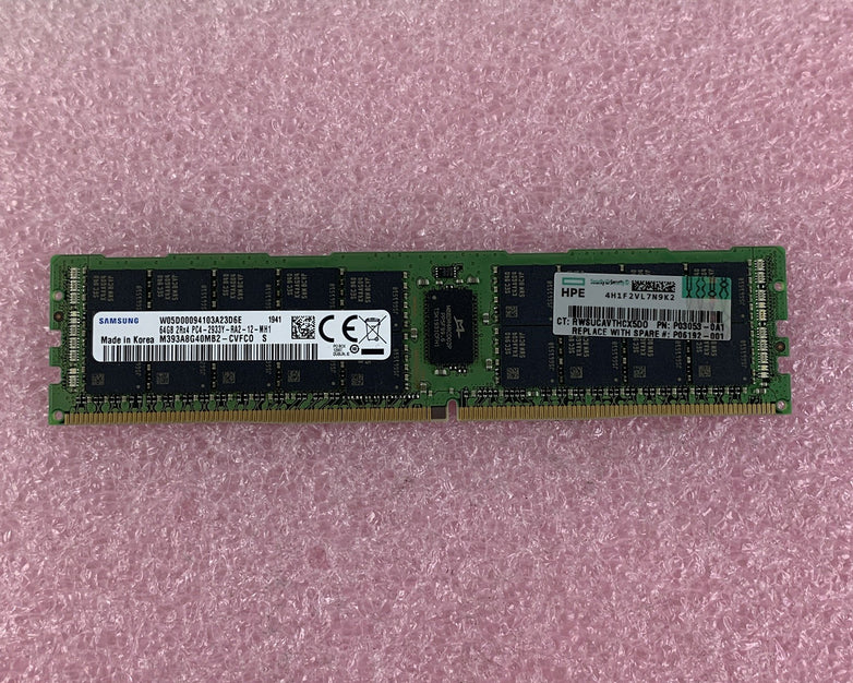 Samsung M393A8G40MB2-CVFC0 64 GB 2Rx4 PC4-2933Y DDR4 19200 Server Ram Memory