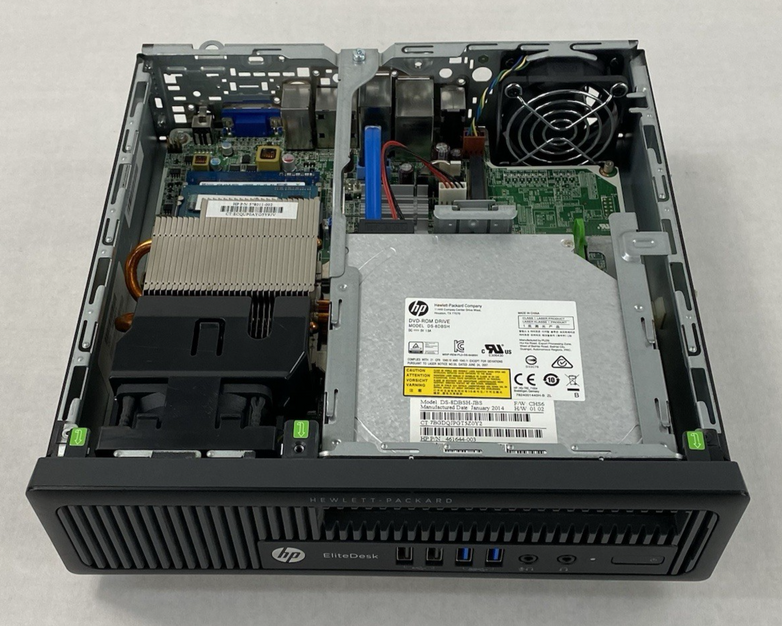 HP EliteDesk 800 G1 USFF Intel Core i3-4130 3.40GHz 8GB RAM No HDD No OS