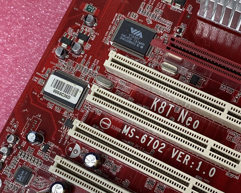 MSI 6702 Motherboard AMD Athlon 64 3400t 2.4GHz 1GB RAM w/ Shield