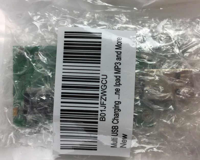 B01JFZWGCU Multi USB Charging Board (Ipad MP3) Factory Sealed Bag of 2