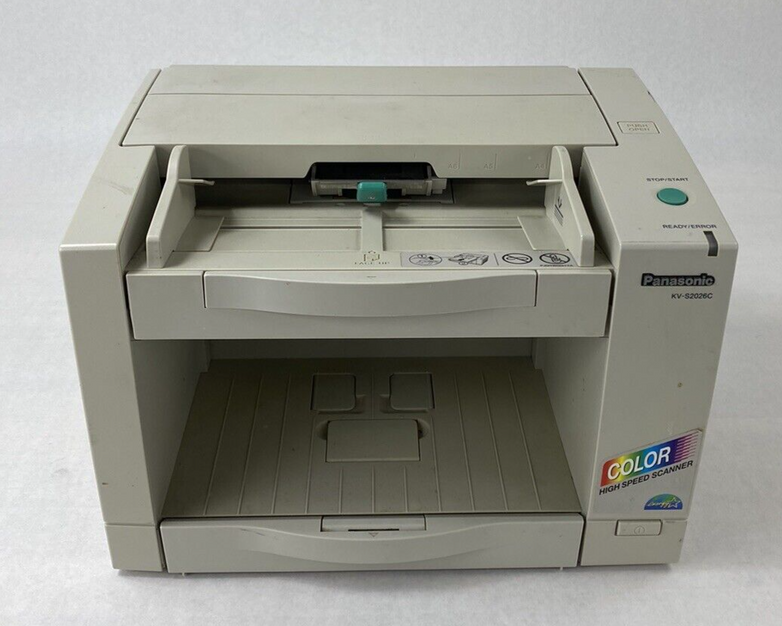 Panasonic KV-S2026C High Speed Color Document Scanner - Parts or Repair