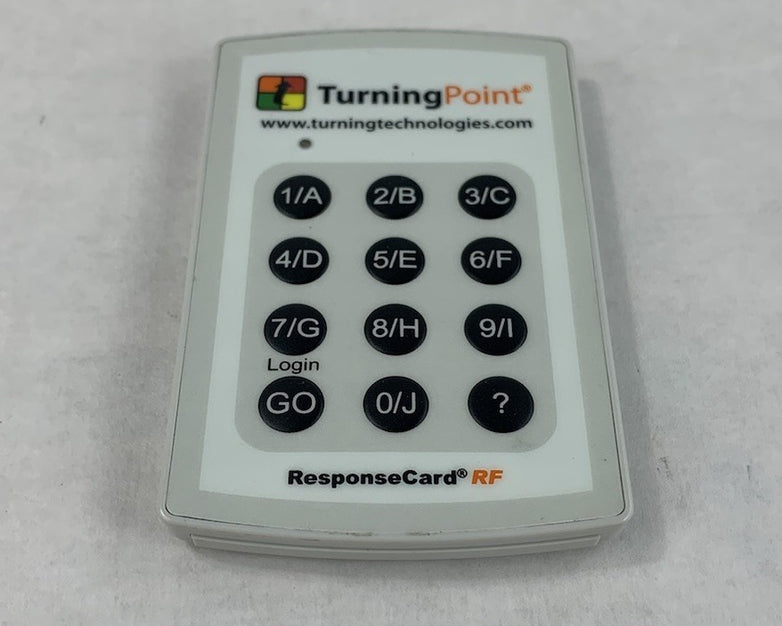 TurningPoint RCRF-01 Response Card (Lot of 10)