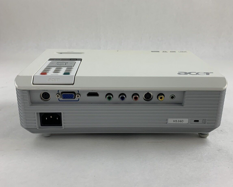 Acer H5360 DLP Projector Tested Powers Displays Has Bad Fans and Parts Repair