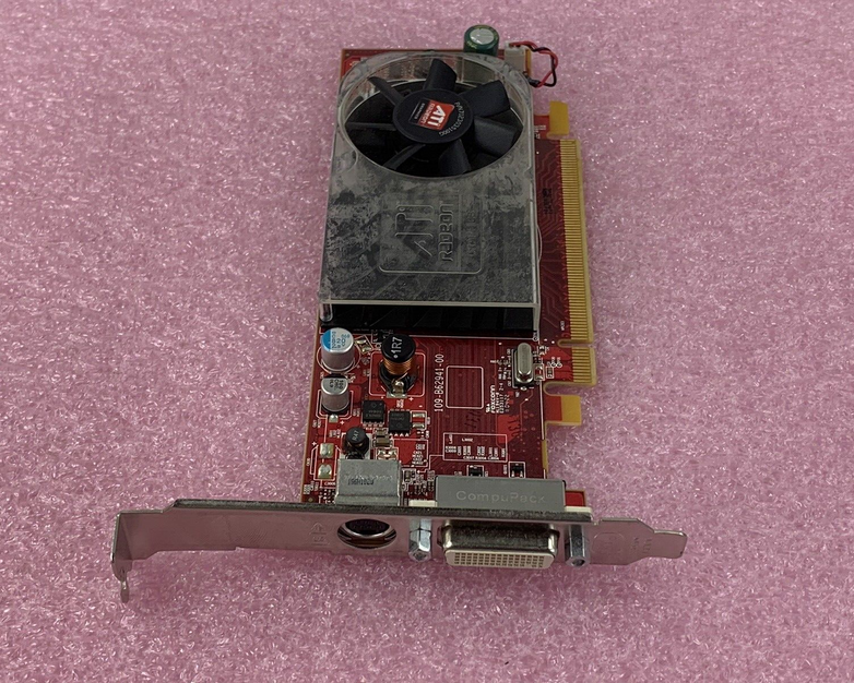 Lot of (5) Dell Y104D ATI Radeon HD 3450 256MB DDR2 Video Card PCI Express x16