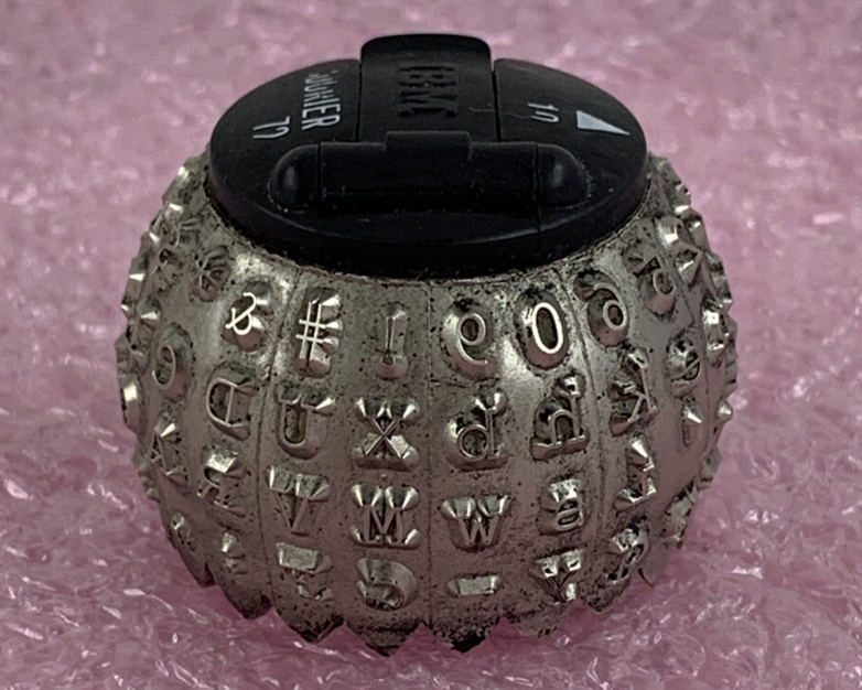 IBM Selectric II Element Typeball Courier 72 Pitch