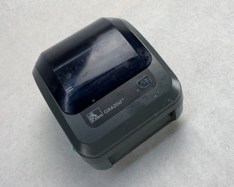 For Parts or Repair Zebra GX420d Thermal Printer 24Vdc