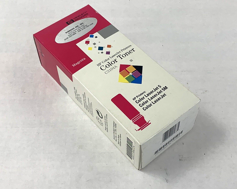 HP Color LaserJet Printers Color Toner C3104A Magenta Color LaserJet 5(M)