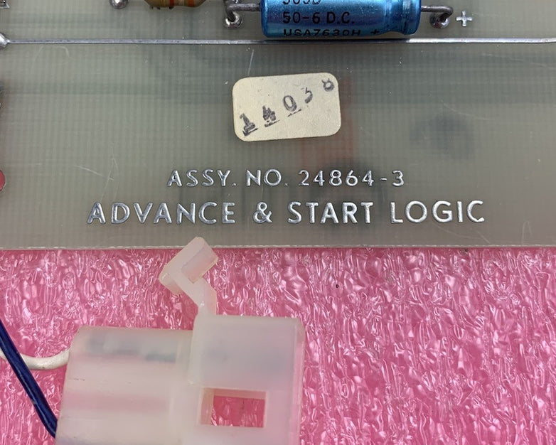 MSI Advance & Start Logic 14038 Assy No 24864-3 Card