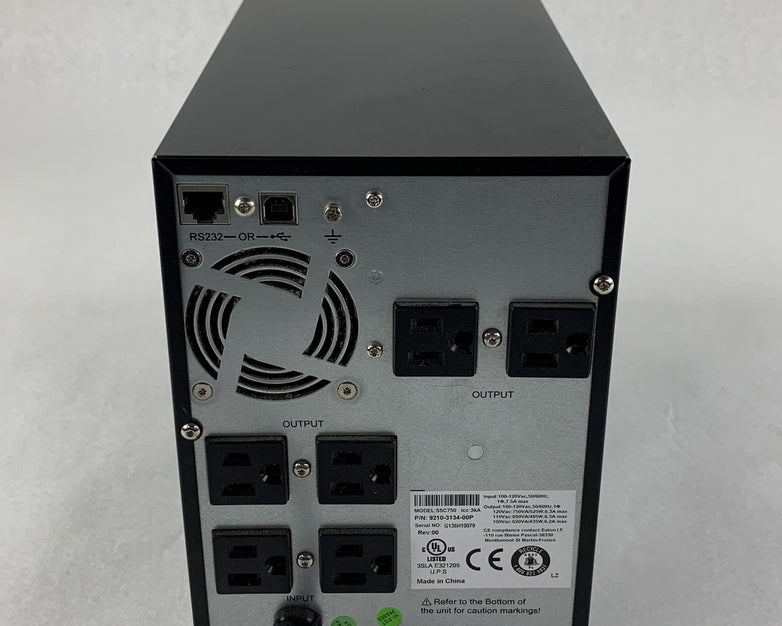 Eaton 5SC750 750VA 525W Tower UPS Tested No Batteries