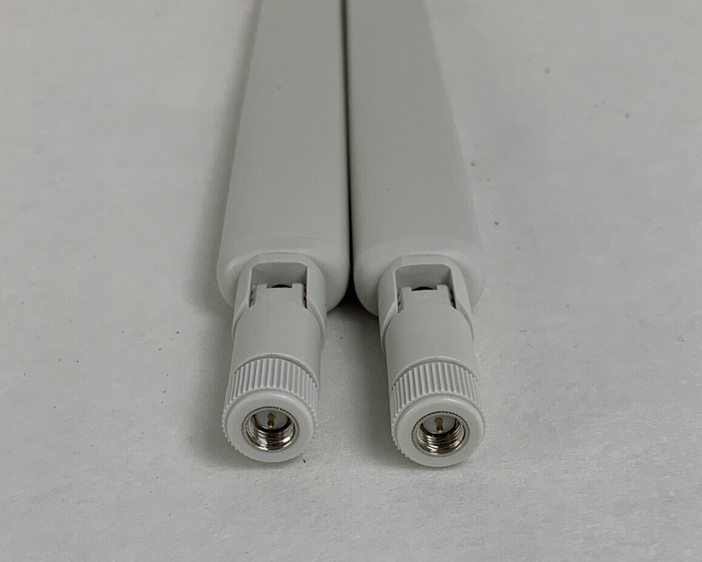 New Box Opened Pair of At&t VAB-1 Router Antennas White