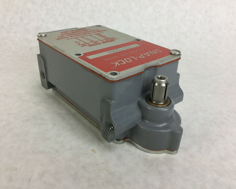 SNAP LOCK EA 170-12300 Snap-Lock Limit Switch Parts/Repair