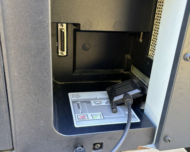 HP CQ869A Designjet L26500 Latex Printer Tested Needs Ink No Hard Drive No OS