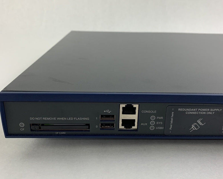 3COM MSR30-20 PoE Network Ethernet Switch Wiped Compact Flash w/ OS