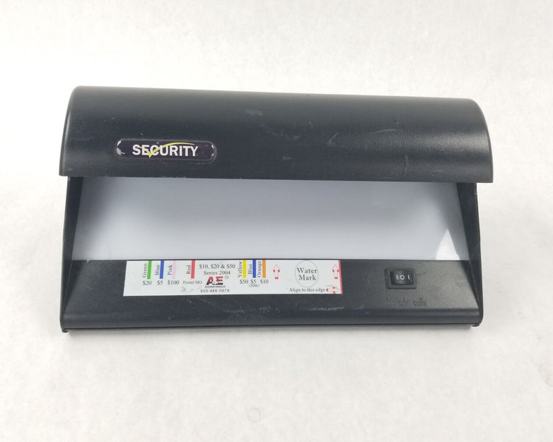 A&E Products Series 2004 Counterfit Bill Checker UV and White light