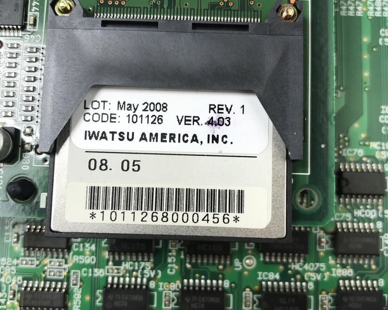 Iwatsu ADIX IX-CCU Central Control Unit Circuit Card