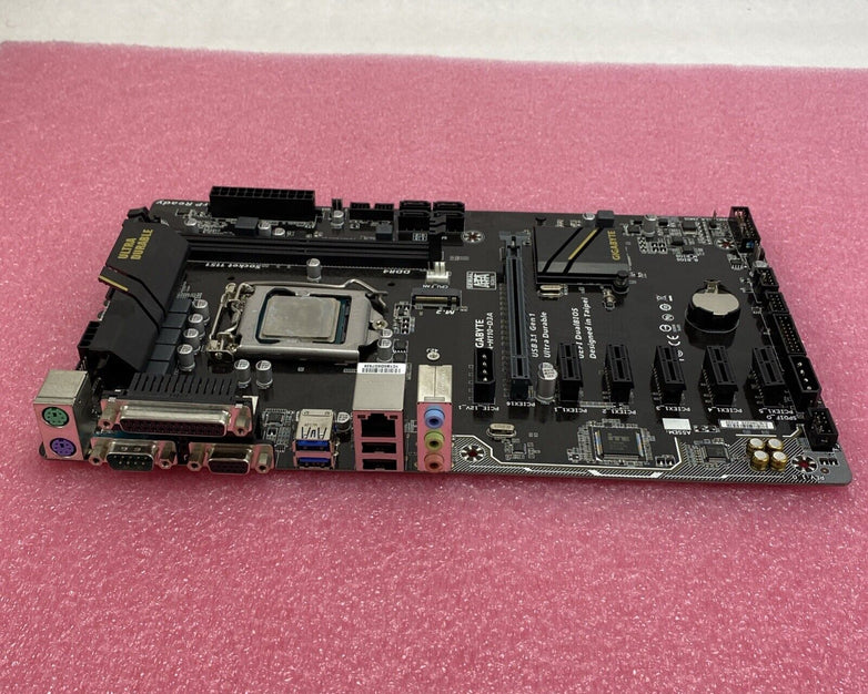 Gigabyte H110-D3A Motherboard Pentium C4400 3.3GHz No RAM No Shield