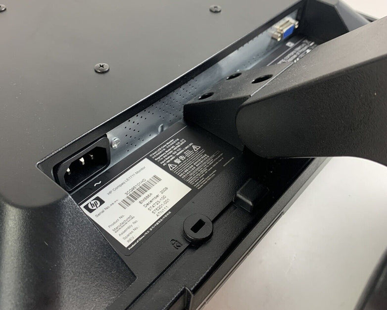 HP LE1711 LCD Monitor, 17" Screen, VGA Used