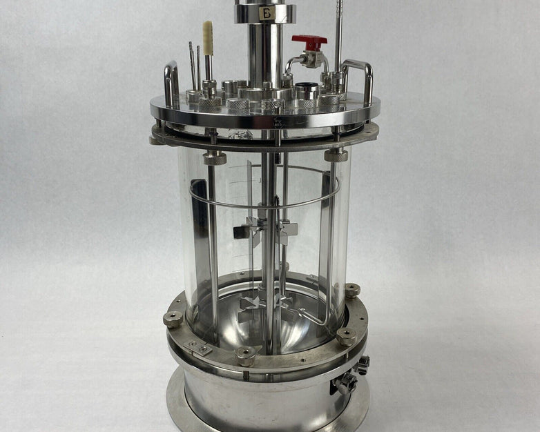 New Brunswick Scientific Q552700 5L Liter Glass Vessel Fermentor Bioreactor