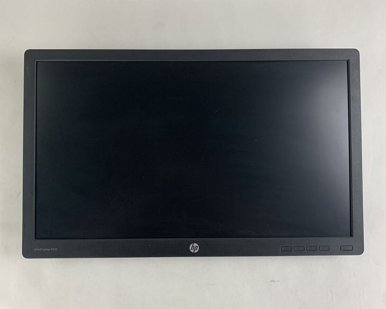HP EliteDisplay E232 23" Widescreen HDMI LED Monitor 1920x1080 Grade B No Stand
