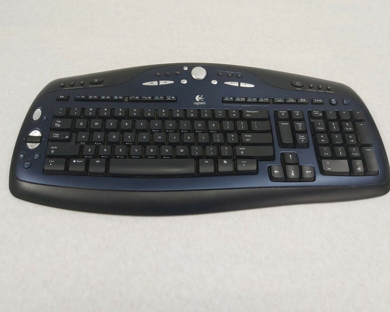 Logitech Y-RR54 LX-700 Cordless Wireless Keyboard CANADA 210 No Mouse/Dongle