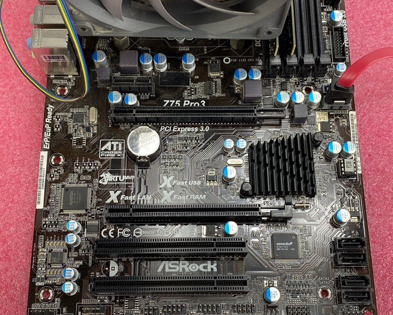 ASRock Z75 Pro3 Motherboard Intel Core i5-3570 3.80GHz 8GB RAM w/Shield