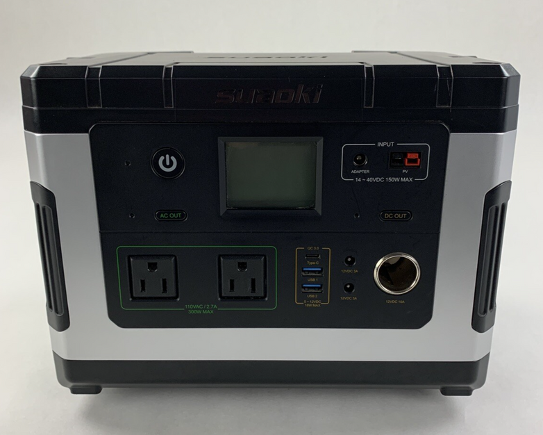 Suaki G500 Portable Power Station 500Wh 110V-60 50Hz 300W Powers and Charges