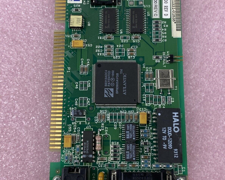 National Semiconductor 990010821-100 ISA Ethernet Adapter UNTESTED
