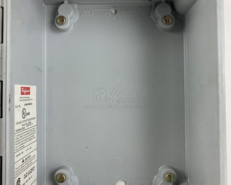 Hoffman A-864CHQRFGW Enclosure 8x6x4"