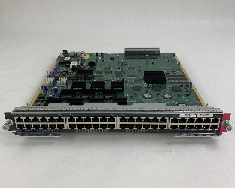 Cisco WS-X6148A-GE-TX 48-Port Ethernet Modular Line Card Box Opened Unsealed