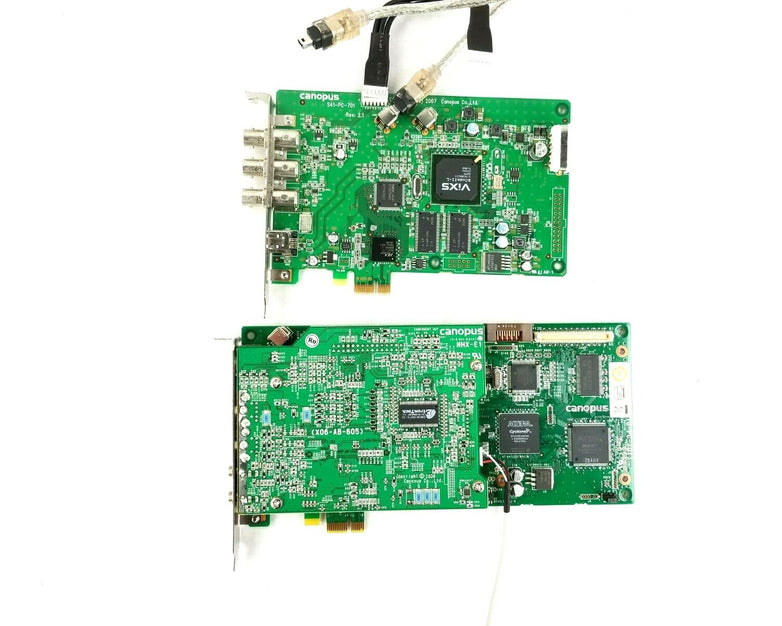 Canopus NHX-E2 PCI-E Non-Linear Editing Card with NHX-E1