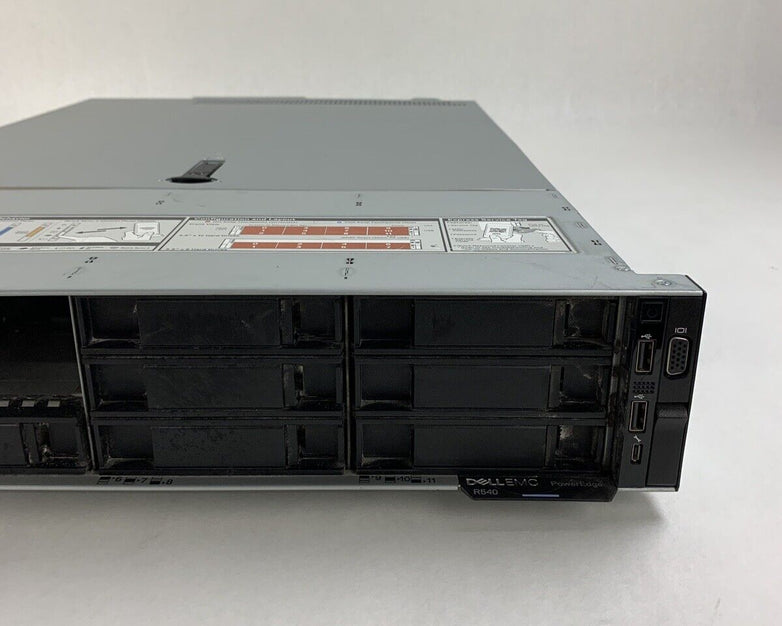 Dell EMC PowerEdge R540 Server 1x Silver 4215 2.50 GHz 64GB Ram No HDD No OS