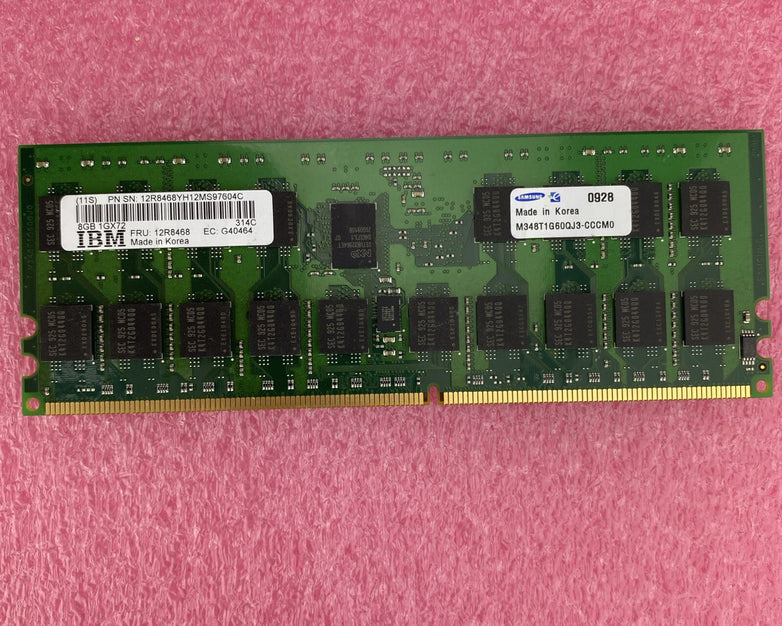 IBM 12R8468 Memory 8GB 400MHz DDR2 DIMM 276-Pin RAM Untested Lot Of 2