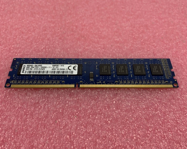 Kingston 16GB (4x4GB) 1rx8 PC3-12800U-11-12-A1 RAM
